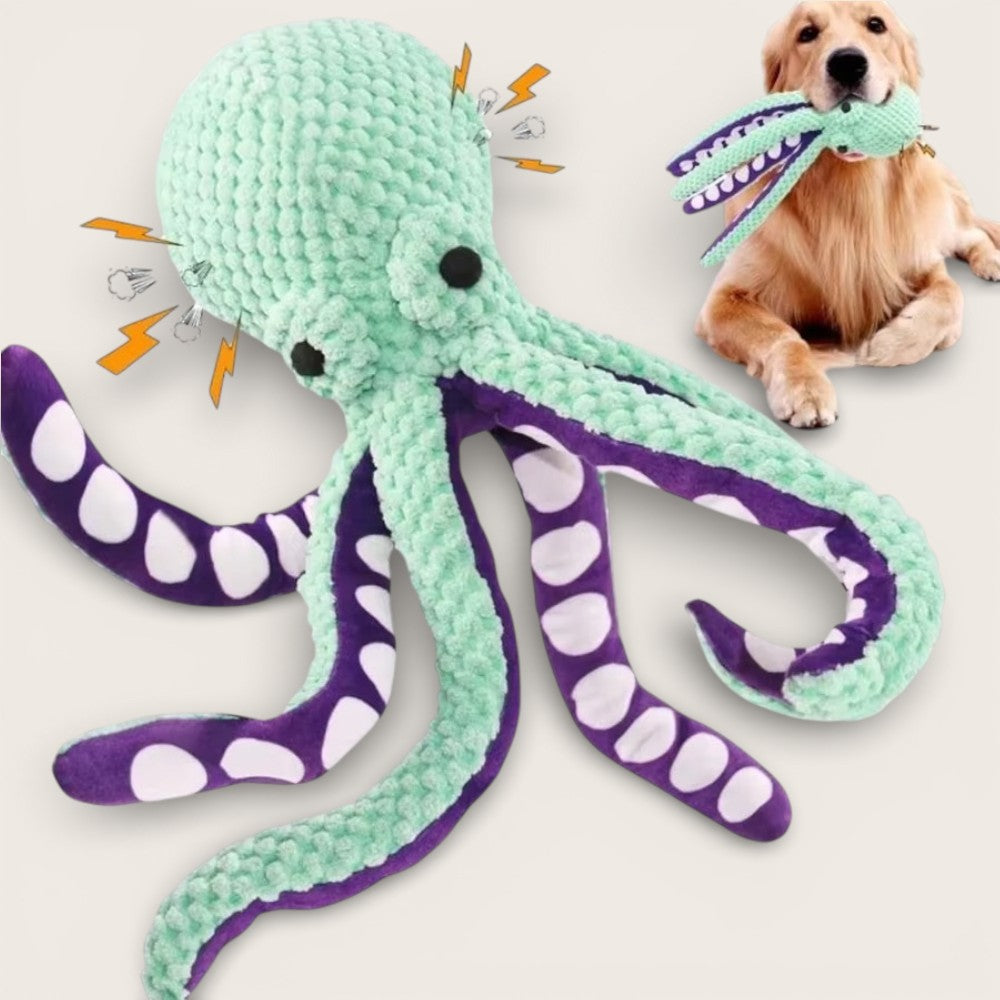 Kuscheliges Premium-Hundespielzeug „Oktopus“