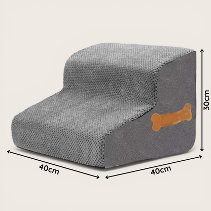 Premium Orthopädische Dackeltreppe – Gelenkschonende Schaumstoff-Stufenrampe