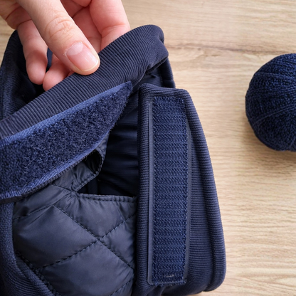 Dackel-Steppjacke "Dachshund-Pro" – Extra lang & Winddicht